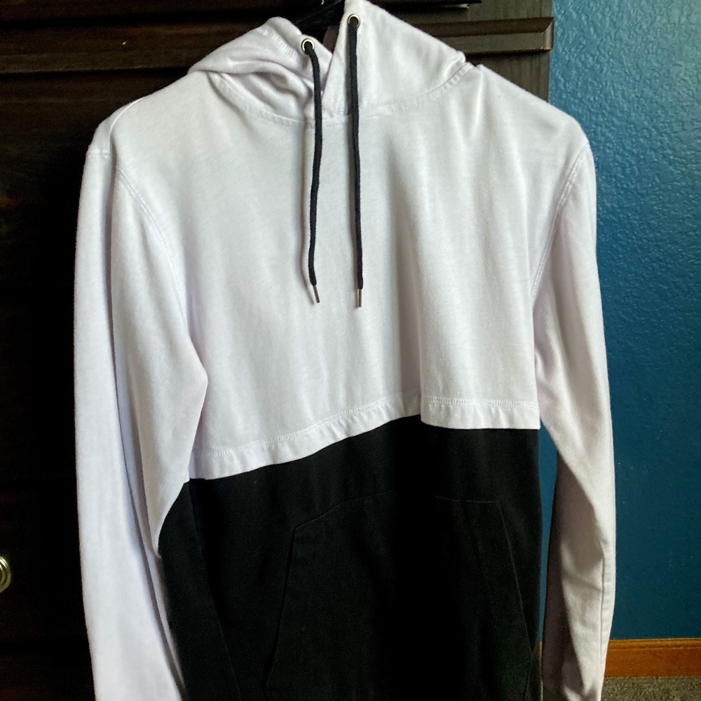Black/White Hoodie